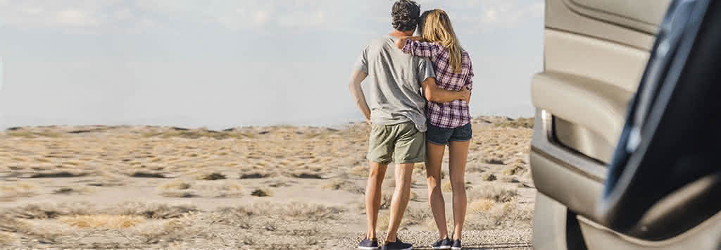 Couple discussing private party auto loans